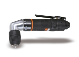 -Extrêmement maniable
-Corps et poignée en matériau antidérapant
-Mandrin à crémaillère
-Inverseur de rotation à bague
-Échappement de l'air par l'arrière
-Silencieuse