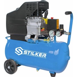 Compresseur coaxial 24L 8 bar 2CV 230V mono
Compresseur piston coaxial lubrifié à l'huile avec transmission directe.
Câble HO5VV-F 3G1,5mm².
IPX2.
Livré sans bidon d'huile.
Livré avec :
filtre à air
joints
manuel d'utilisation
Rotation 2850 tr/min
Puissance 2CV
Alimentation 230V - 50Hz mono
Pression max 8 bar
Capacité cuve 24L
Niveau sonore 97dB
Volume d'air engendré 160 l/min
Sortie avec raccord rapide
Usage
souffler, gonfler, clouer, agrafer, peindre
Dimensions 55x34x58cm
Poids 24KG
Niveau sonore en LPA 73,5dB