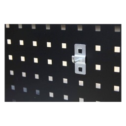 Broche à utiliser avec les panneaux perforés muraux Drakkar
-25x25x60mm