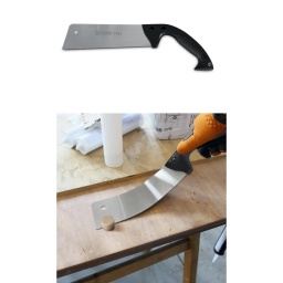 Scie japonaise à traction
Coupe précise, sans effort de traction, pour une finition plus nette et une sécurité accrue.
Caractéristiques :
- Lame flexible en acier (18 TPI) pour les bois durs, les panneaux stratifié et les coupes de haute précision sur les bois épais.
- Manche ergonomique en bi-matière, léger mais robuste
- Double trou de suspension, sur la lame et le manche.