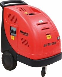 Nettoyeur HP eau chaude 380V 15 l/min 200 bar flexible 10m et total stop
Pompe radiale 1450 tr/min (pistons céramiques) à vilebrequin de qualité industrielle.
Moteur 7,5CV.
Régulateur séparé de la culasse.
Châssis mécano-soudé.
Sécurité de surpression.
Système d'injection produit.
Câble d'alimentation 3m.
Capacité réservoir fuel 16L.
Longueur du serpentin chaudière 33m.
Température de service 85°C.
Système Total Stop.
Point info :
Accessoire indispensable, kit anti-calcaire réf.50420.
Livré avec :
pistolet HP avec raccord tournant
lance simple 700mm à tête réglable et buse
flexible tressé
2 roues pleines caoutchouc + 1 roue pivotante à l'avant
Température 85°C
Rotation 1450 tr/min
Puissance 5,5kw
Alimentation 380V
Débit max 15 l/min - 900 l/h
Pression de service 200 bar
Type de pompe radiale, qualité industrielle
Niveau sonore 90db
Modèle avec flexible 10m
Usage intensif 7 à 8 h/jour
Matière pompe laiton
Piston céramique
Dimensions 800x580x900mm
Arrêt automatique
Poids article 112,6KG