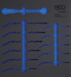 Insert en mousse robuste de très bonne qualitéConvient pour toutes les servantes d'atelier BGSConvient pour art. 4195