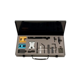 Jeu d'outils de calage "v" twin camm 20 pcs
convenant a une utilisation sur les véhicules propulses par un diesel de citroen. honda. ford. mazda. opel. rover et vauxhall et certains véhicules diesel d'audi et ford.
le kit comporte six outils de blocage de la poulie de l'arbre à cames.
outil de blocage d'arbre à cames
outil de blocage de double arbre à cames
outils de tension carré 8mm sangle de blocage
cheville de calage de vilbrequin
cheville de calage de vilbrequin 6mm cheville de calage de vilbrequin (2)
cheville de calage de vilbrequin (2)
vis de blocage de pmm de vilebrequin
plaques de positionnement d'arbre à cames (2)
cheville de calage d'arbre à cames (2)
outil de blocage de l'arbre à cames
ecôtéc
outil de blocage de l'arbre à cames
ecôtéc
cheville de blocage de vilebrequin/ arbre à cames (2)
cheville de blocage de pompe à injection