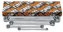 Jeu de 4 clés doubles droites pour écrous Torx® (art. 95FTX)
E6xE8-E10xE12
E14xE18-E20xE24