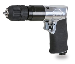 -Robuste et maniable
-Mandrin de précision auto-serrant
-Inverseur de rotation à levier
-Poignée antidérapante
-Échappement de l'air par la poignée