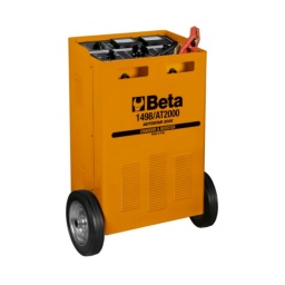 Chargeur / démarreur de batterie 12/24V sur roues
Chargeurs et démarreurs de batterie portables Autostar.
Equipé de sélecteurs et d'ampèremètres permettant de réguler et d' afficher avec précision le niveau de courant de charge.
La sécurité est assurée par des fusibles internes de protection contre les courts-circuits et les inversions de polarité ainsi que par des protecteurs thermostatiques de démarrage prolongé.
Le Car Protection System (CPS) permet d'activer et de désactiver automatiquement la fonction Boost, protégeant ainsi à la fois la batterie et l'électronique du véhicule.
Autostar : le choix professionnel pour l’entretien automobile.
Données techniques :
Alimentation (monophasée) : 230 V - 50/60 Hz
Puissance : 3600 W
Tension : 12/24 V
Courant maximal : 150 A
Courant de charge : 120 A
Courant max de suralimentation : 2000 Acc
Courant de démarrage : 1 100 A
Capacité de charge : 2250 Ah 15h
Positions de charge : 12 + boost