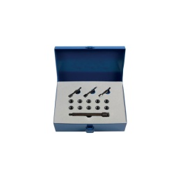 Kit de pose d'inserts filetés pour bougies de préchauffage m10 x 1mm ce kit concu en angleterre permet de poser et compressér des inserts pour bougies de préchauffage lorsque l'acces est limite
les nouvelles tailles de bougies 8-9 et 10mm causent de nombreux degats sur le filetage de la bougie lors de leur extraction. les nouveaux moteurs positionnent ces dernieres davantage en profondeur. rendant la réparation du filetage plus difficile.
en utilisant l'Alésoir et le taraud. ce kit permet d'installer l'insert dans son orifice et de le maintenir en place avec un effet de rivetage. bien supérieure a l'usage d'anaerobic ou d'adhesif.
le kit est fourni avec 5 inserts filetes. le boulon de pose en acier à haute résistance 10.9 pour une plus longue durée de vie. l'Alésoir et un taraud.
composants sont disponibles individuellement.