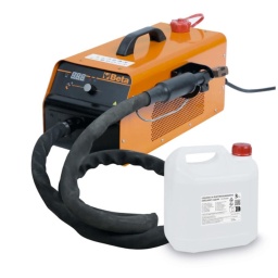 Centrale portable de chauffe par induction, 3,7 kW équipée d'un refroidissement par liquide
Déblocage rapide des écrous et des boulons.
Sécurité maximale sans flammes.
La centrale de chauffe par induction portable avec refroidissement par liquide est la solution parfaite pour chauffer rapidement et efficacement les matériaux ferromagnétiques et conducteurs. Son inducteur de 2 m de long permet une polyvalence remarquable et s'adapte aux exigences de travail les plus complexes..
Avantages :
- Gain de temps : chauffe rapide et extrêmement précise
- Sécurité incendie : ne produit pas de flammes, sécurité optimale pour l'utilisateur
- Fonctionnel : s'utilise d'une seule main et les bobines sont facilement interchangeables.
Données techniques :
- Tension d'entrée : U1 230 V 50/60 Hz
- Courant d'entrée : I1 16 A
- Puissance Max : P2max 2400 W
Domaine d'application:
- Automotive/réparation de véhicules
- Poids Lourds / Agricole
- Industrie ferroviaire et navale
- Installation de chauffage et de tuyauterie
- Maintenance générale