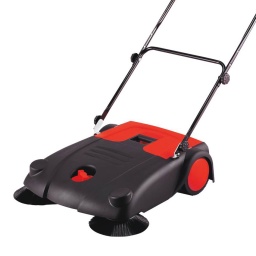 Balayeuse mécanique
Garantie 2 ans
Avec 2 brosses frontales inclinées à rotation concentrique, pour décoller et avaler la saleté.
Compacte, légère, maniable pourun excellent balayage.
Efficace également pour balayer rapidement.
Avantage: maniabilité et très peu d'entretien
Surface: 2800 m2/h
largeur de balayage: 70cm
Réservoir détritus: 20L
Poids: 10kg