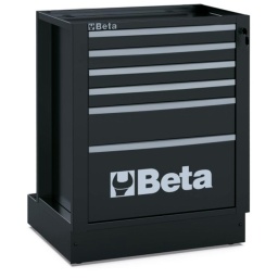 Module fixe à 6 tiroirs, pour combinaison d'ameublement d'atelier RSC50 2.0
Caractéristiques :
6 tiroirs (588x367 mm) montés sur glissières à billes de précision.
Fonds de tiroirs protégés par un tapis en néoprène
Serrure de sécurité centralisée frontale
Avec pieds réglables en hauteur
Tiroirs conçu pour l'emplacement de 4 modules d'outillage BETA