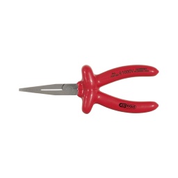 Pince à bec plat isolée 1000 volts 160mm
- acier bruni haute résistance
- poignée ergonomique bicomposant isolée 1000volts
- longueur 160mm