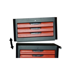 Coffre 3 tiroirs formula
- dimensions des tiroirs :
3 x h 55 x l 580 x p 400 mm
- ouverture totale des tiroirs
- système de fermeture centralisee par serrure
- tapis mousse dans chaque tiroir
- coins arrondis finition formula
- glissieres a roulements à billes