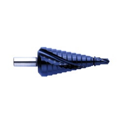 Foret. fraise étagée pour le perçage de l'aluminium et acier (occasionellement inox)
- toute les infos sur ce foret conique. dans le fichier pd