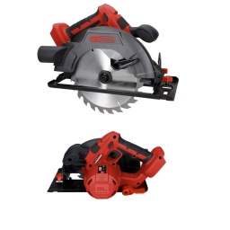 Scie circulaire Ø190 mm sur batterie 18V machine seule
Capacité de coupe :65 mm (90°) / 47,5 mm( 45°)
Dimensions :L.340 x l.200 x H.24 mm
Tension d'alimentation :18 V
Vitesse de rotation à vide en T/mn :5500 Tr/min
Poids :3,15 kg