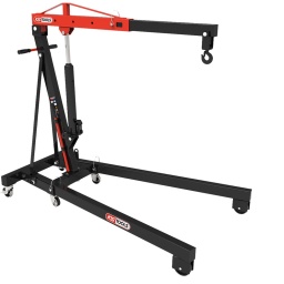 Grue mobile pliante, 2 t
Grue mobile pliante parfaite pour tout atelier
Idéale pour sortir moteur et boîte en toute sécurité
Utilisation optimisée possible avec les équilibreurs de charge 160.0019 (680 kg) et 460.0255 (2 t)
Flèche 4 positions : 2000 kg - 1500 kg - 1000 kg - 500 kg
Commande de descente type "homme mort"
Crochet de sécurité
Soupape de surcharge
Châssis tubulaire soudé
4 roues fixes et 2 roues directionnelles
Roues en acier avec bandes de roulement en polyuréthane
Maniabilité optimale, même pliée
Encombrement max. replié : L.755 x l.485 x H.1620mm
Attribut de fonction 1 :Rabattable
Bout de flèche :500 kg
Capacité max. t :2 t
Code EAN : 4042146884942
Hauteur de levage maxi en mm :2240,0mm
Hauteur de levage mini en mm :25,0mm
Hauteur H : 1490,0mm
Longueur du bras A :955-1465 mm
Longueur du pied L :1710,0 mm
Longueur intermédiaire B :200,0 mm
Longueur intermédiaire C :25,0 mm
Longueur intermédiaire D :385,0 mm
Longueur intermédiaire E :1845,0 mm
Longueur intermédiaire F :2240,0 mm
Longueur intermédiaire G :870,0 mm
Longueur intermédiaire M :1000,0 mm
Longueur intermédiaire N :755,0 mm
Nombre de roues :6
Nombre de roue(s) de direction :2
Température d'utilisation : -20°C à +50°C
Poids : 76,00 kg
Course avec charge maximale : 1860 mm
Longueur flèche : 1370mm (500kg) - 1200mm (1t) - 1030mm (1,5t) - 860mm (2t)