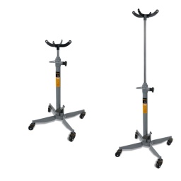 Vérin de fosse hydraulique
Compact et polyvalent, le vérin de fosse hydraulique permet de faciliter l'installation et le démontage de la transmission, du châssis et d'autres supports.
Avec une hauteur de levage réglable jusqu'à 1975 mm et une capacité maximale de 300 kg, il est idéal pour les travaux en garage.
La commande de déverrouillage permet une descente continue et les roues pivotantes facilitent sa manipulation.
Caractéristiques :
- Capacité maximale : 300 kg
- Hauteur minimale : 1 140 mm
- Hauteur maximale : 1 975 mm
- Pédale d'approche
- Tige chromée, Ø 25 mm
- Commande de déverrouillage
- Roues pivotantes