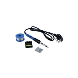 Fer à souder de 80 W à alimentation secteur, doté d'un indicateur de température numérique facile à lire et d'un contrôle thermostatique permettant de régler la température entre 100 °C et 480 °C.
Il est fourni avec 5 pointes de soudage interchangeables, 30 g de fil à souder et un support de sécurité avec éponge de nettoyage intégrée.
Convient à une utilisation dans un atelier ou chez soi et idéal pour les techniciens automobiles, les électriciens, les bijoutiers, les modélistes, les amateurs et les bricoleurs.
Fer à souder de 80 W à alimentation secteur, équipé d'un câble de 1,2 m et d'une prise britannique BS de 230 V 13 A à 3 broches.
Livré avec 5 pointes de soudage, 30 g de fil à souder, une éponge de nettoyage et un support de sécurité.
Comprend un écran numérique avec un contrôle de la température réglable.
Plage de température : de 100 °C à 480 °C (de 212 °F à 896 °F) Temps de préchauffage : 3 à 5 minutes.
Conformité CE et RoHS.