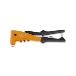 Pince à riveter robuste avec 4 buses interchangeables
Compacte et robuste, elle permet grâce à sa polyvalence et à ses quatre embouts interchangeables d'être utilisée avec des rivets en aluminium ou en acier inoxydable de 2,4 à 5 mm