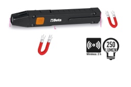 2 intensité lumineuse : LED SMD, 250 ou 80 lumens
-Batterie rechargeable : 3,7 V , 700 mAh, 2,59 Wh Li-ion
-2 modes de chargement :
- base de recharge sans fil 1839BRW
- câble d'alimentation avec port USB-C
-Temps de charge:
2h avec base de recharge sans fil
2h avec le câble d'alimentation
Autonomie de la batterie : 2 à 8 h
Indicateur de niveau de batterie LED
Supports magnétique sur la base et sur l'arrière
Boucle de ceinture
IP54
IK07
Câble d'alimentationUSB-C inclus