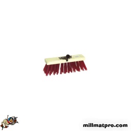 Balai de cantonnier 320x75mm
- nylon rouge 15/10
- hauteur poils 90mm - manche 28mm