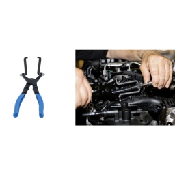 Pince pour conduites de carburant spécialement conçue pour le retrait et le remplacement des connexions difficiles à atteindre sur les conduites de carburant des véhicules lors de l'entretien ou du remplacement des filtres à carburant.
Les mâchoires pivotantes plus longues offrent une plus grande flexibilité, permettant un meilleur accès et un effet de levier plus important pour les connecteurs profondément enfoncés ou difficiles à atteindre.
Comprime les ergots de déconnexion rapide sans endommager le connecteur.
La grande longueur et la mâchoire pivotante permettent de l'utiliser sur les connecteurs de conduites de carburant difficiles à atteindre.
Les applications comprennent : véhicules Audi, Fiat, Mercedes-Benz, Vauxhall/Opel et groupe VW.
La mâchoire pivotante est fabriquée en acier S45C et la poignée est enrobée de vinyle pour une meilleure prise et un plus grand confort.
Pour notre gamme de connecteurs rapides, veuillez consulter les références Connect 37206 - 37223.