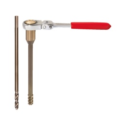 Jeu d'Alésoir pour capteur abs
- permet un nettoyage precis du siège du capteur abs
- cliquet spécifique articulé permettant une rotation à droite