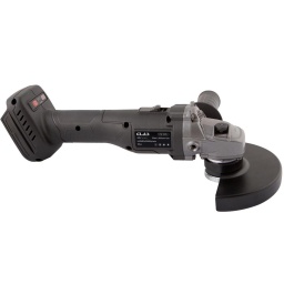 Caractéristiques :
- puissance restituée max. (MWO): 800W
- 3 vitesses
- Ø disque : 125mm
- régime à vide : 6500/7500/8500 (tr/min)
- taille broche : M14
- démarrage progressif
- arrêt du disque : 3s
- profondeur de coupe : 35mm
- tension : 20V
- vibration meulage : ah=5.5m/s2, K=1,5m/s2.
- vibration ponçage : ah=1.9m/s2, K=1,5m/s2.
- puissance acoustique : Lw=93.4dB(A), K=3dB(A)
- pression acoustique : Lp=82.4dB(A), K=3dB(A)
- poids : 1.20Kg (sans batterie) / 1.85Kg (avec batterie)
- dimensions (Lxlxh) : 300x105x80mm (avec batterie)