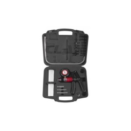 Pompe pression et dépression (-0.9/+4bar) composition : - 1 jeu de 5 embouts - 1 jeu de 4 rallonges tuyau 4 embouts - vase de récupération à 2 couvercles - 2 rallonges de 500mm