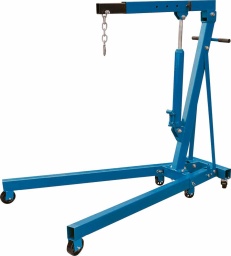 Grue d'atelier pliante 1T
Hauteur de levage maxi : 2040mm.
Largeur 180mm
Hauteur 1445mm
Capacité 1000kg
Longueur max du bras 990mm mini - 1260mm maxi
Longueur 455mm
Hauteur d'utilisation 160mm mini - 2040mm maxi
Poids 65KG
Cote voir shema :
A
1515mm
B
1445mm
C
1260mm max 1000kg/990mm max 250kg
D
160mm mini/2040mm maxi
E
180mm
F
480mm
G
920mm
H
1050mm