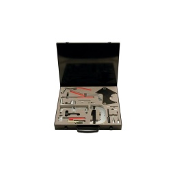 Jeu d'outils de calage - renault moteurs essence et diesel - 16 pcs
cette trousse à outils complète de calage moteur inclut seize outils importants pour l'alignement de l'arbre à cames. pour tendre. et pour
aligner le vilebrequin pour une utilisation sur la plupart des moteurs essence et diesel comprenant :
essence - 1.2/1.4/1.7. 1.4/1.6/1.8/2.0 16v. 2.2 8v. 2.5 20v
diesel - 1.9 d/td. 2.1/2.2 d/td. 2.5 d/td. 2.8 d