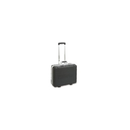 Valise porte outils vide. en polypropylène grande epaisseur. aluminium profile avec double cloison. poignée télescopique. montee sur roues avec roulements à billes
- 490x260x380mm - qualité premium beta depuis 1939
