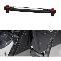 Baladeuse LED COB puissante pouvant se poser sur ses poignées, se suspendre ou s'aimanter
Idéale pour tous types de travaux sans courant ou dans des zones difficiles d'accès
Poignées bi-matière pivotables à 360° et inclinables à 180° (2x90°)
Bases des poignées avec aimant puissant
2 crochets déployables au dos et pivotables à 360°
Molette de réglage continu de l'intensité d'éclairage (10-100%)
Norme IP44 - protection contre les projections de liquides
Norme IK07 - protection contre les chocs
Charge via prise USB type C
Câble de charge USB - USB C inclus