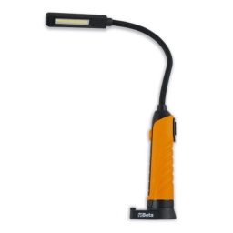 Lampe LED magnétique rechargeable avec tête flexible
- Double émission lumineuse :
Principale : 32 intensités lumineuses LED COB 50 - 500 lumens
Spot (tête) : LED SMD, 120 lumens
- Batterie rechargeable : Li-Ion 3,7 V, 2600 mAh
- Recharge via le port USB-C
- Câble USB-C inclus
- Temps de charge : 4 h
- Autonomie :
- Principale : 2 h
- Spot : 9,5 h
- Base magnétique
- Crochet orientable à 90 °
- Indicateur de charge de la batterie à 3 LEDs
- IP 54
- IK 08