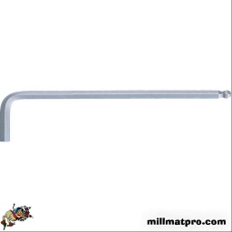 Tête sphérique sur la partie longue
Selon DIN / ISO 2936
Acier trempé
Idéale pour vis difficilement accessibles