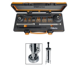 Extracteurs de roulements avec griffes interchangeables fines Roulements : 1548/1 6000-6010, 6200-6205, 62/22, 6300-6302, 16002, 16003, 16011, 16100, 16101 1548/2 6011-6020, 6206-6218, 62/28, 6303-6313, 63/22, 63/28, 6403-6410