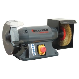 Touret à meuler industriel 900w meule/brosse
- large écran de protection
- roulement qualité skf
- corp en fonte
- sécurité + inter manque de tension
- garantie 5 ans
- meule dia 150mm - 230 v
- 900 watts
- 2950 tr/min