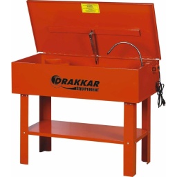 Fontaine de nettoyage 150L 230V métallique sur pieds
La cuve d'une capacité de 150L est adaptée au nettoyage de pièces de moteur de grande taille.
Le couvercle de la cuve est équipé d'une charnière à fusible qui s'arrête automatiquement en cas d'incendie.
Panier à pièces pour plonger les petites pièces dans le solvant.
Espace de travail : 1060x520x270mm.
Débit max. 2,7 - 3,3 l/min.
Point info :
Il faut 70L de solvant fontaine minimum pour amorcer la pompe.
Capacité 150L
Dimensions 1130x540x890mm
Poids article 45KG